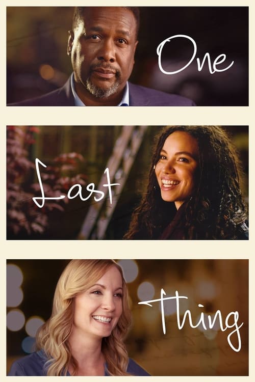 Jaquette One Last Thing