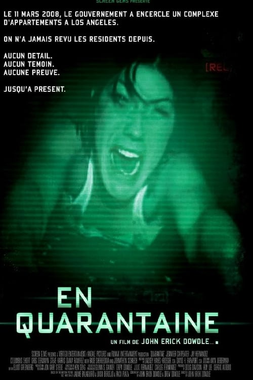 Jaquette En quarantaine