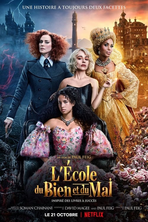 Jaquette L'école du bien et du mal