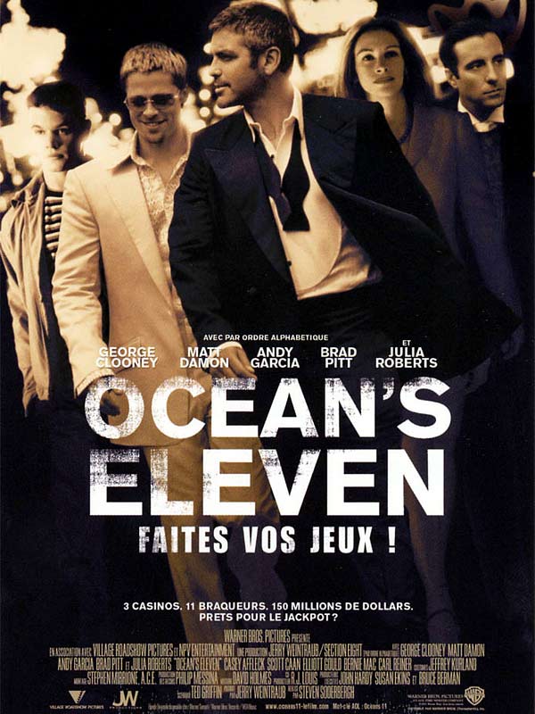 Jaquette Ocean's Eleven