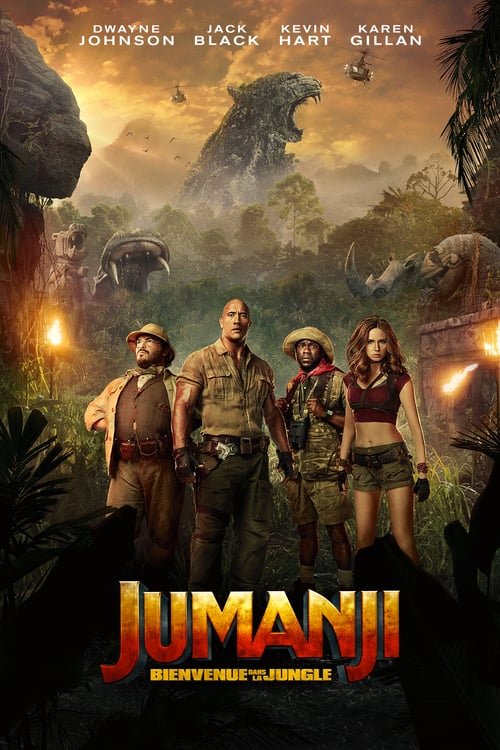Jaquette Jumanji : Bienvenue dans la jungle