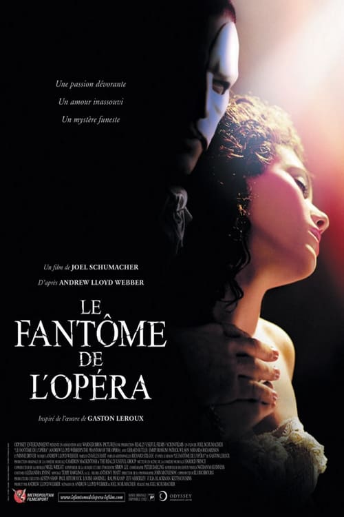 Jaquette Le Fantôme de l’Opéra