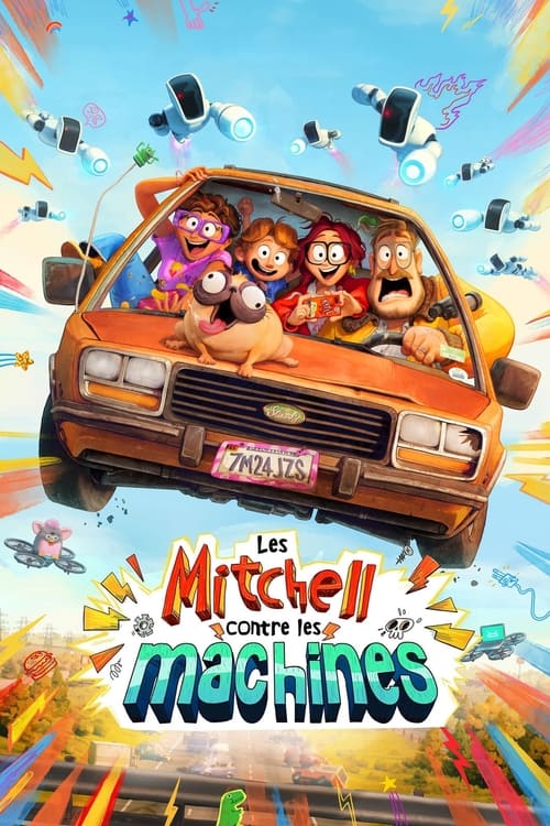 Jaquette Les Mitchell contre les Machines
