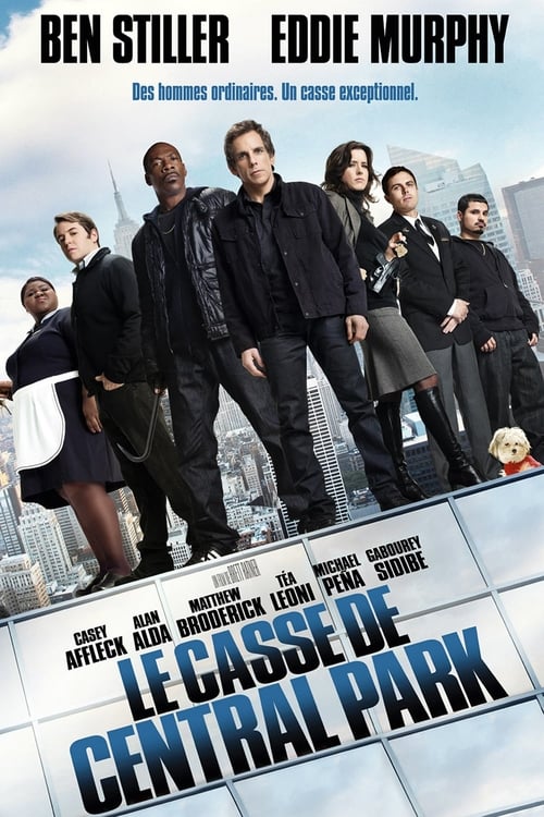 Jaquette Le casse de Central Park