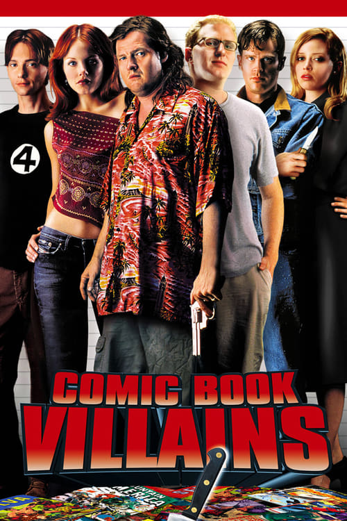 Jaquette Comic Book Villains