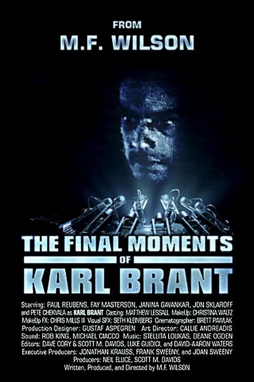 Jaquette The Final Moments of Karl Brant