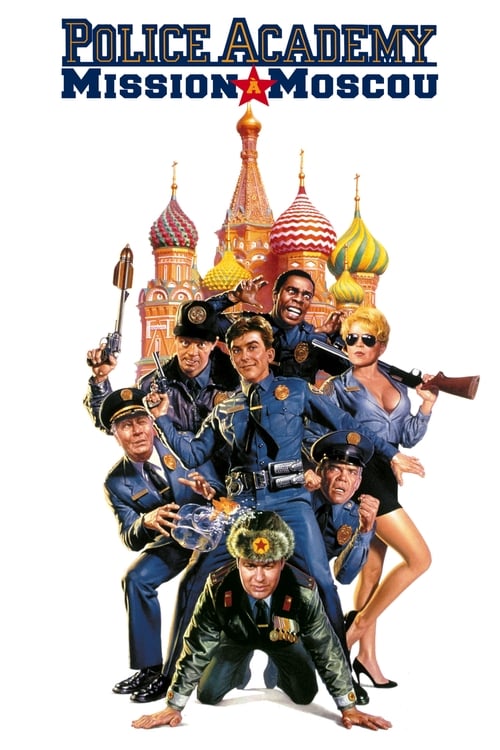 Jaquette Police Academy : Mission à Moscou
