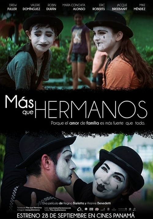 Jaquette Mas que hermanos