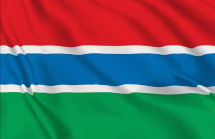 Drapeau GAMBIE