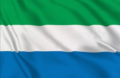 Drapeau SIERRA LEONE